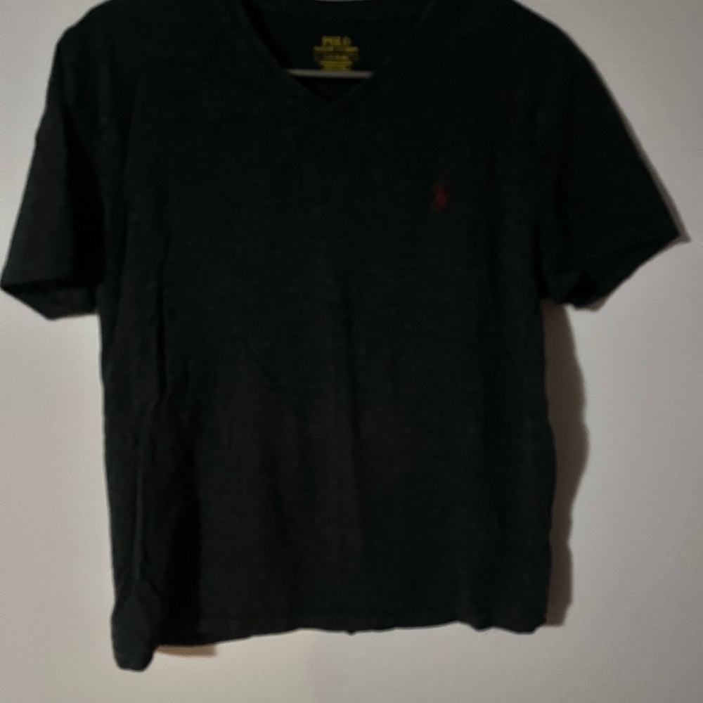 Polo Ralph Lauren Black V-Neck Tee